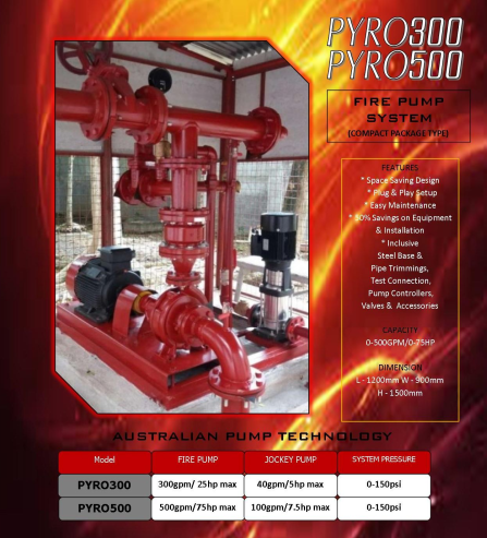 Packaged Type Fire Pump System